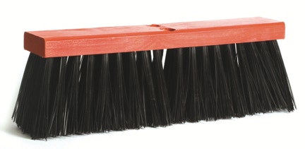 Blysk Indoor/Outdoor Heavy Duty Wooden Broom Brush, Sweeper, Head Replacement Soft Bristles, Great Use for Home, Kitchen, Room, Office, Patio, Deck